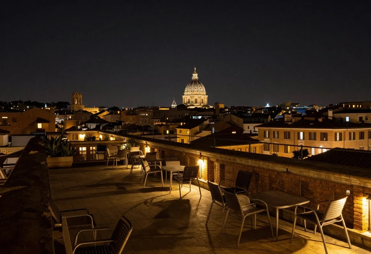 Redazione al lavoro di notte