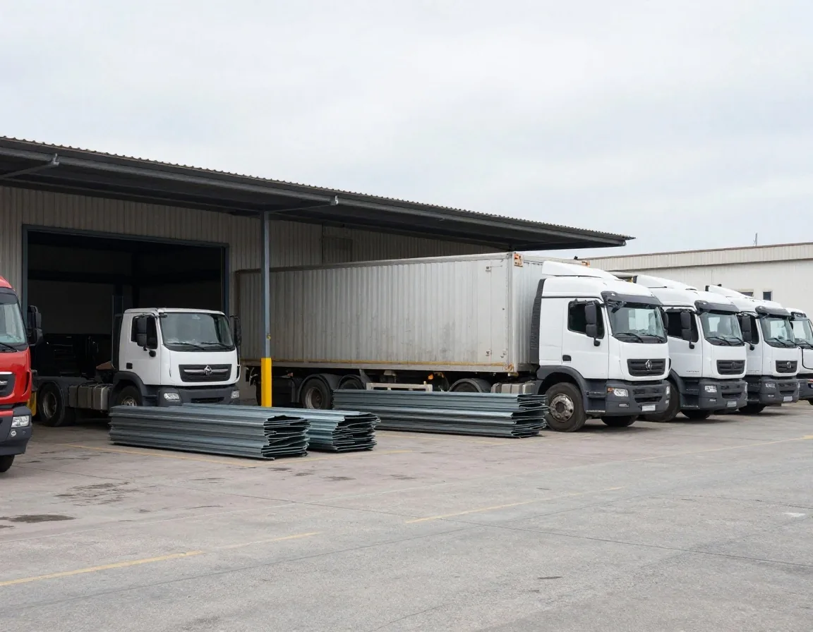 Officina dell'indotto tra trasporti e manutenzioni vicino a Taranto