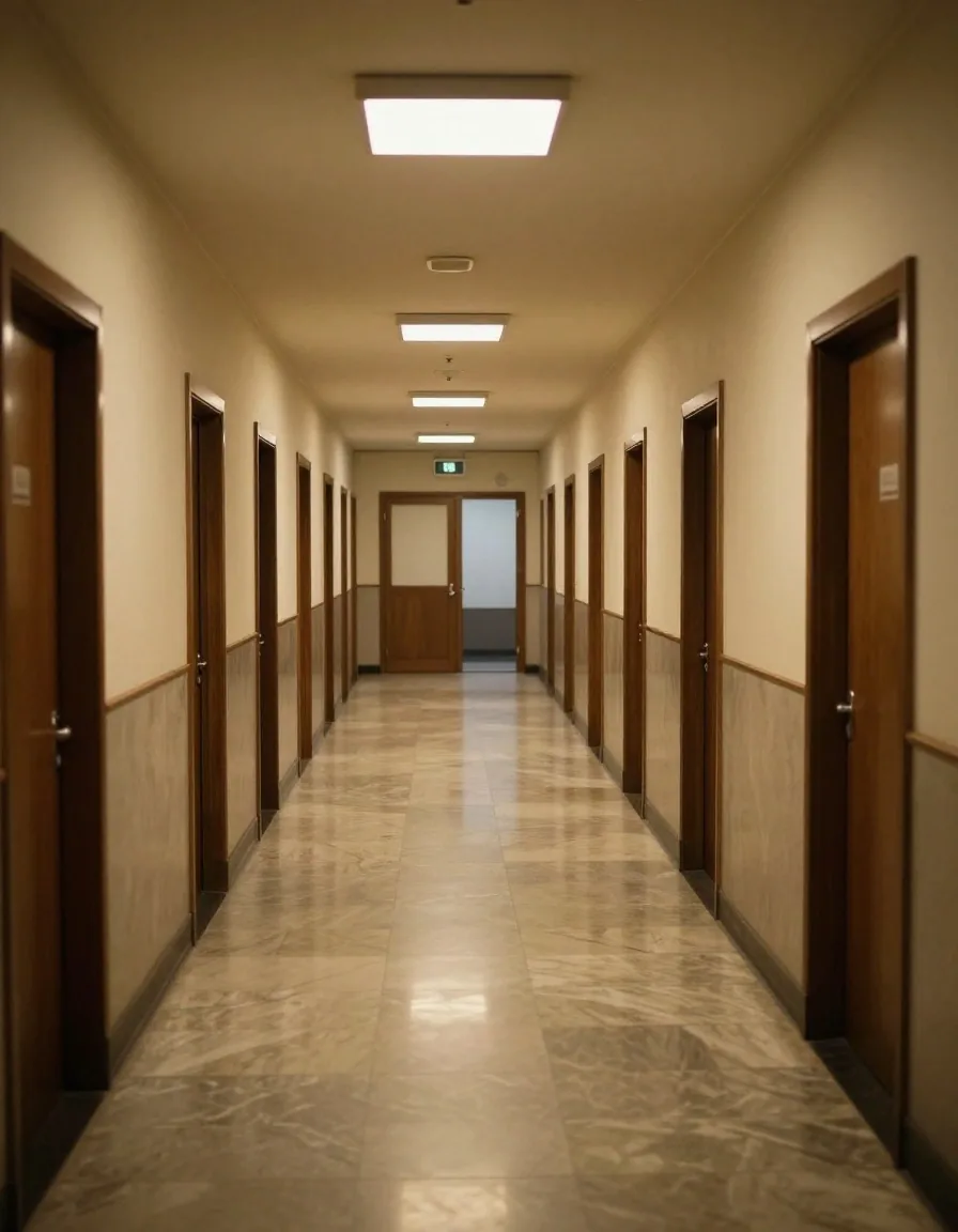 Sede investigativa a Roma durante attività notturna