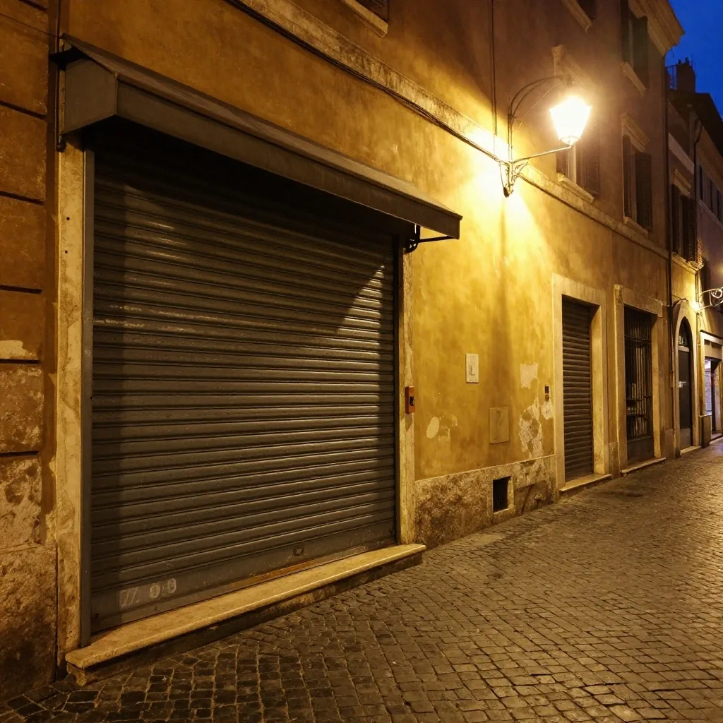 Banco di redazione con pagine stampate di notte
